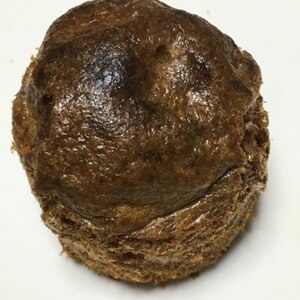 バレンタインに 大豆粉入りのチョコカップケーキ